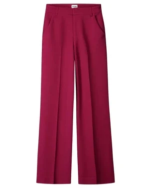 PANTS - Lara Burgundy Red Rood