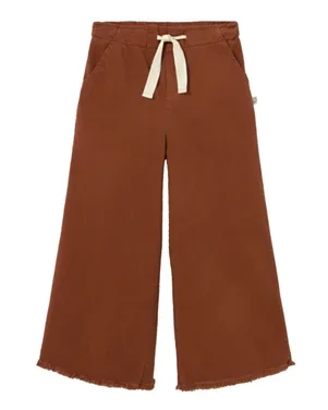 Maya Soft Touch Twill Wide Pants Bruin 1