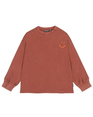 Middelton Longsleeve Backprint Game Bordeaux