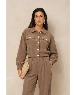 Jacket Jaxy - Corduroy Beige