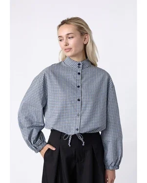 20410 VILFRED-SH Shirts Blauw