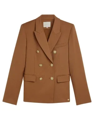 HEIDI fitted blazer Camel