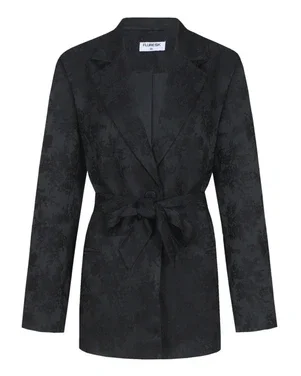 Veda blazer Zwart 1