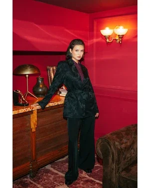 Veda blazer Zwart 1