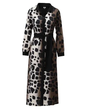 Maxi Hemdjurk Met Dierenprint D120 Multi