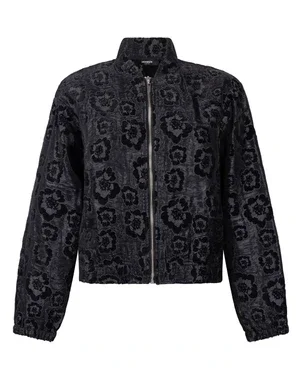 DAY JASJE vj 219 velvet jacquard zipper closure Zwart 1