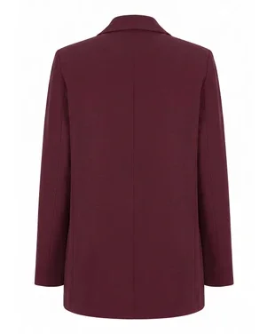Sanny bonded blazer Bordeaux