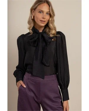 Marije blouse Zwart 1