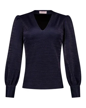 Crisje top Donker Blauw