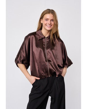 N.NELLY-JA Jacket Bruin 1
